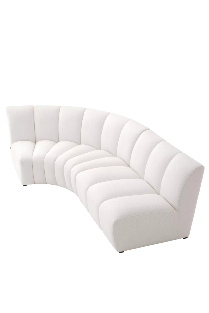 Channel Stitched Corner Sofa | Eichholtz Lando | Eichholtzmiami.com