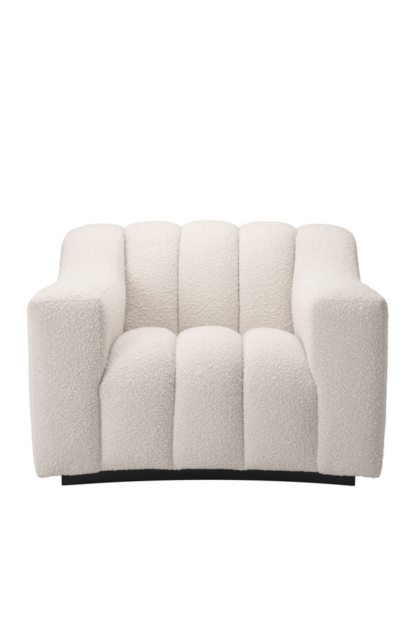 Channel Stitched Lounge Armchair | Eichholtz Kelly | Eichholtzmiami.com