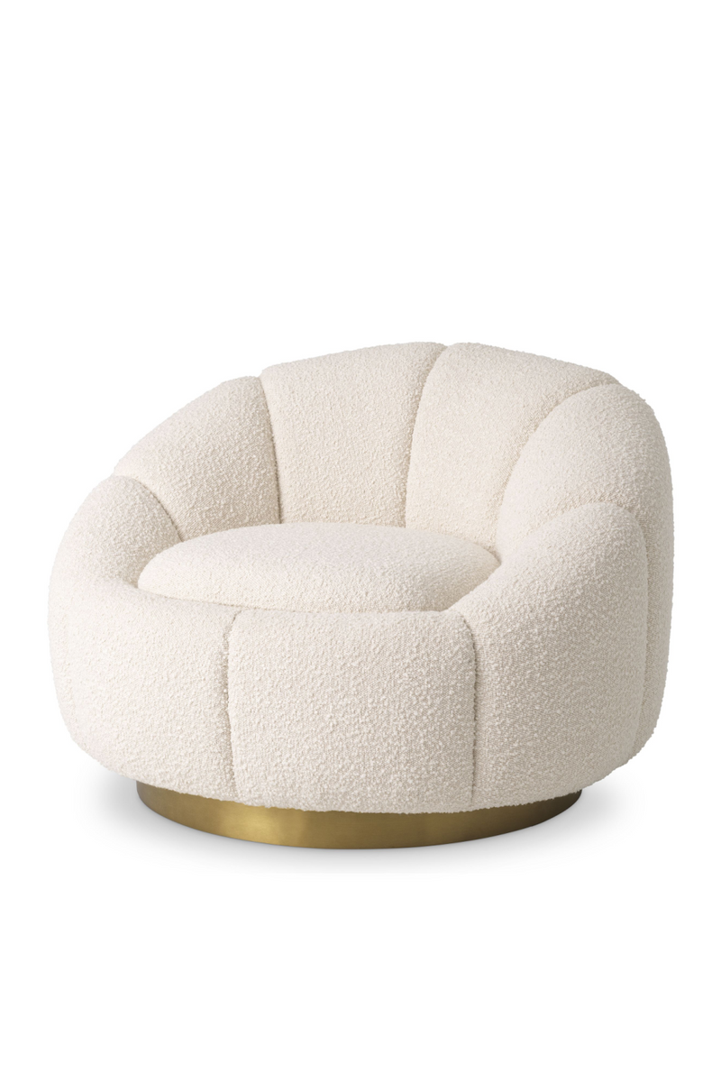 Modern Bouclé Swivel Chair | Eichholtz Inger | Eichholtzmiami.com