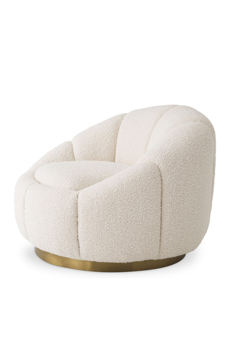 Modern Bouclé Swivel Chair | Eichholtz Inger | Eichholtzmiami.com