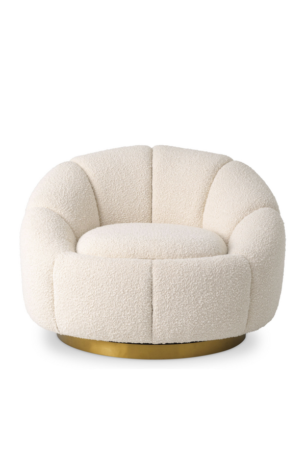 Modern Bouclé Swivel Chair | Eichholtz Inger | Eichholtzmiami.com