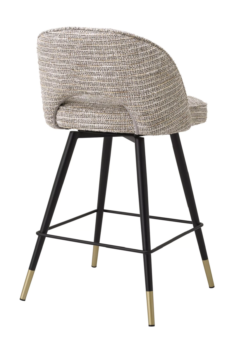 Upholstered Swivel Counter Stool Set (2) | Eichholtz Cliff | Eichholtzmiami.com