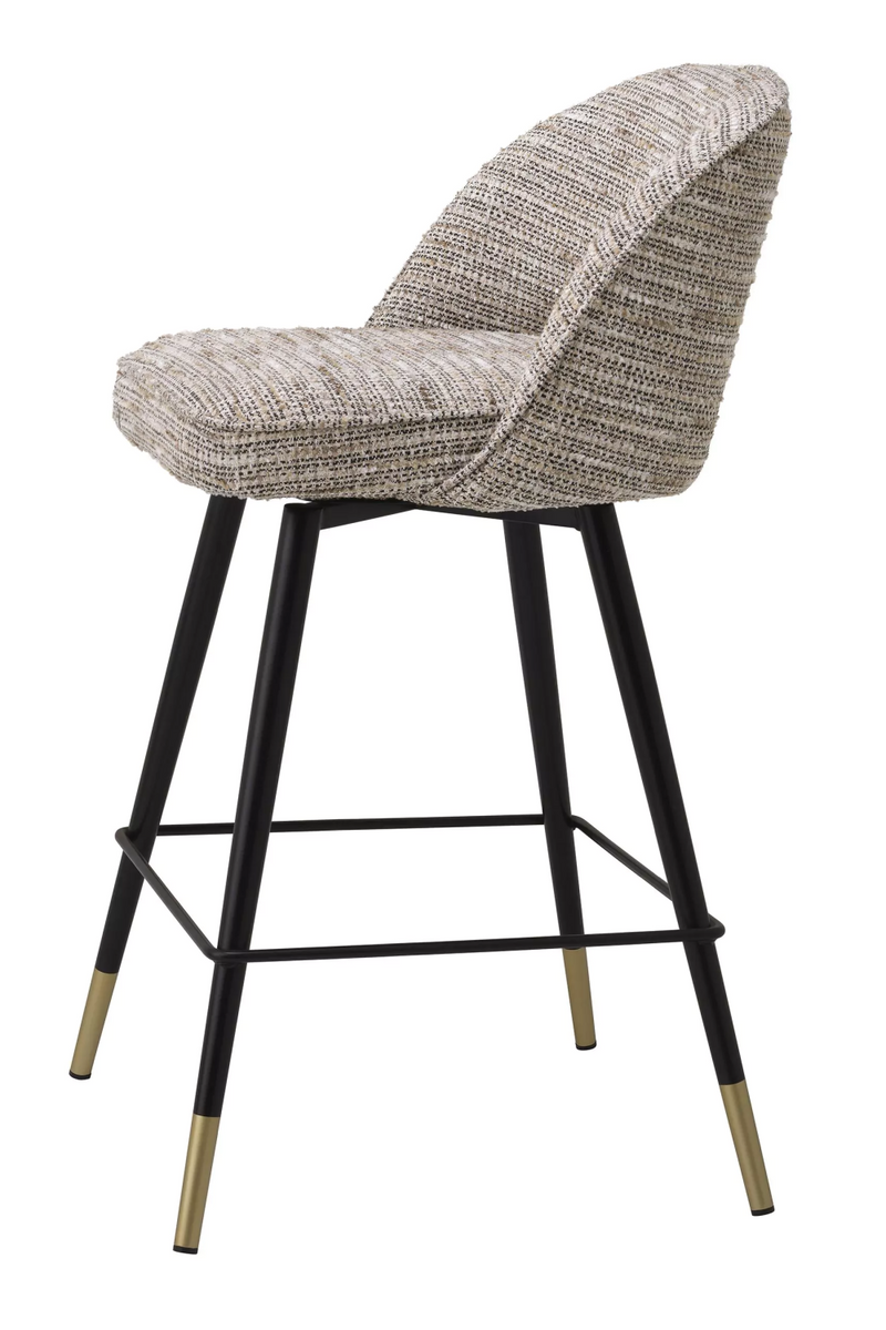 Upholstered Swivel Counter Stool Set (2) | Eichholtz Cliff | Eichholtzmiami.com
