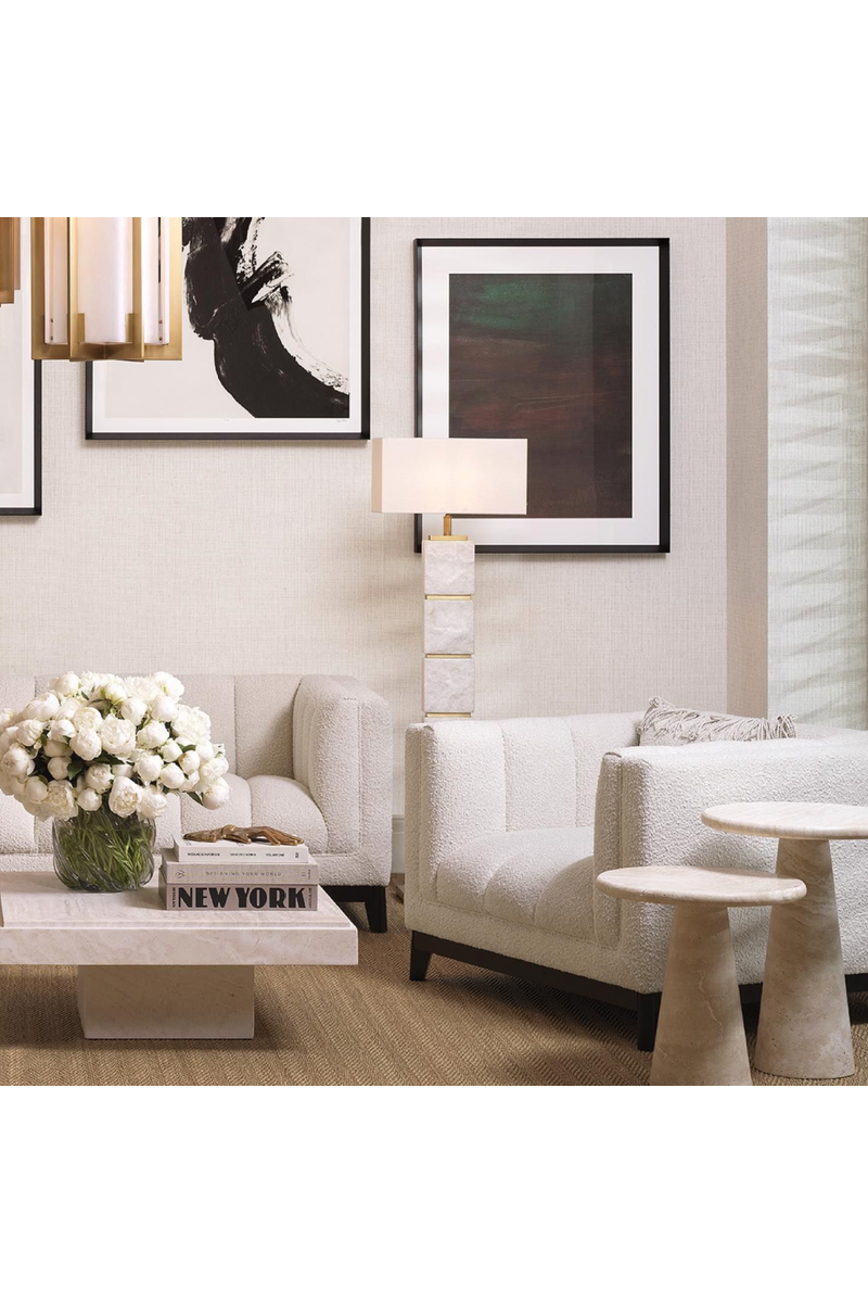 Channeled Boxy Lounge Chair | Eichholtz Ditmar | Eichholtzmiami.com
