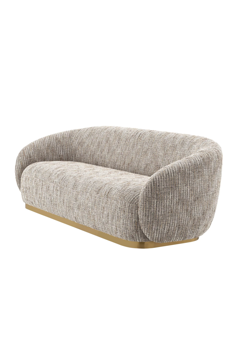 Brushed Brass Base Sofa | Eichholtz Brice | Eichholtzmiami.com
