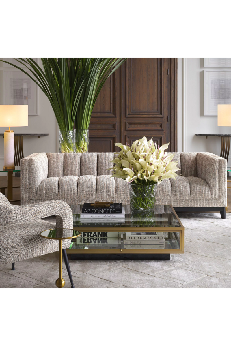 Channel Stitched Modern Sofa | Eichholtz Ditmar| Eichholtzmiami.com