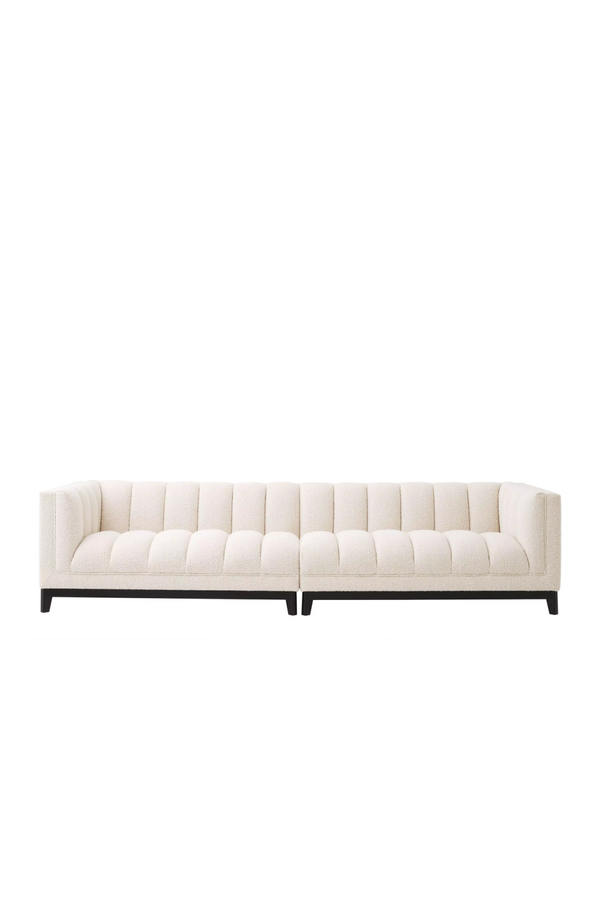 Channel Stitched Modern Sofa | Eichholtz Ditmar