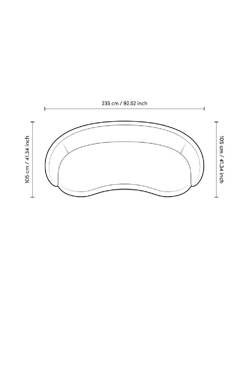 Minimalist Off-White Upholstered Sofa | Eichholtz Amore | Eichholtzmiami.com