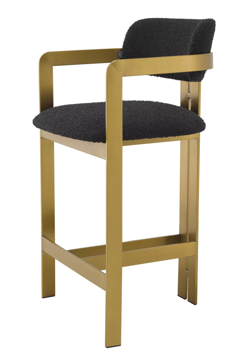 Modern Upholstered Counter Stool | Eichholtz Donato | Eichholtzmiami.com
