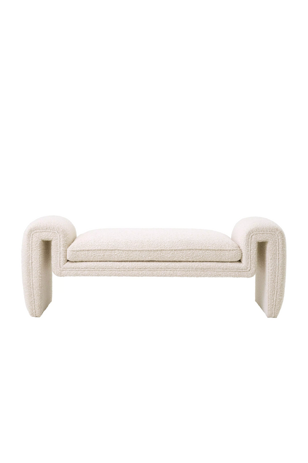Free-form Upholstered Bench | Eichholtz Tondo | Eichholtzmiami.com