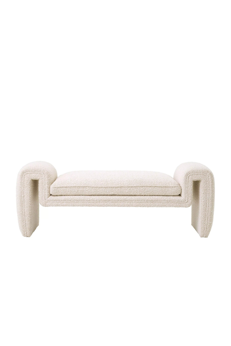 Free-form Upholstered Bench | Eichholtz Tondo | Eichholtzmiami.com