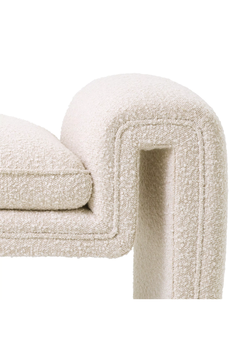 Free-form Upholstered Bench | Eichholtz Tondo | Eichholtzmiami.com