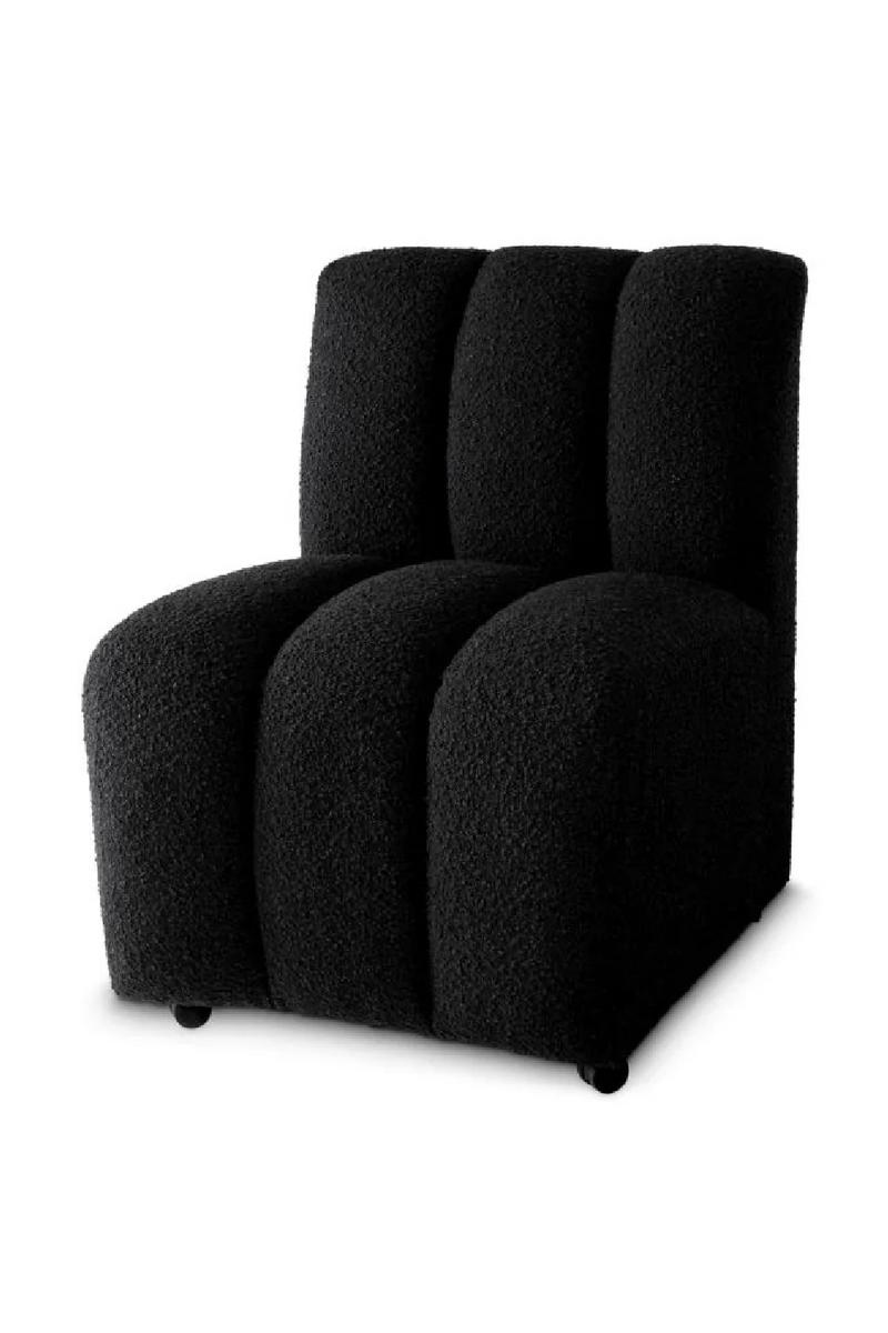 Bouclé Channeled Dining Chair | Eichholtz Kelly | Eichholtzmiami.com