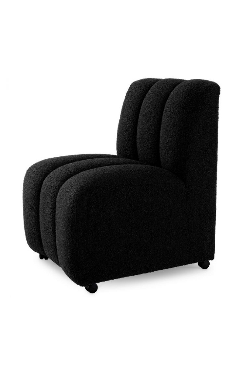 Bouclé Channeled Dining Chair | Eichholtz Kelly | Eichholtzmiami.com