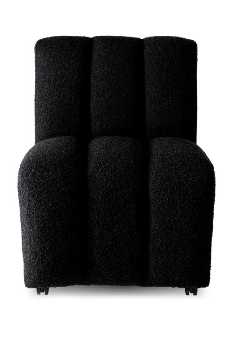 Bouclé Channeled Dining Chair | Eichholtz Kelly | Eichholtzmiami.com