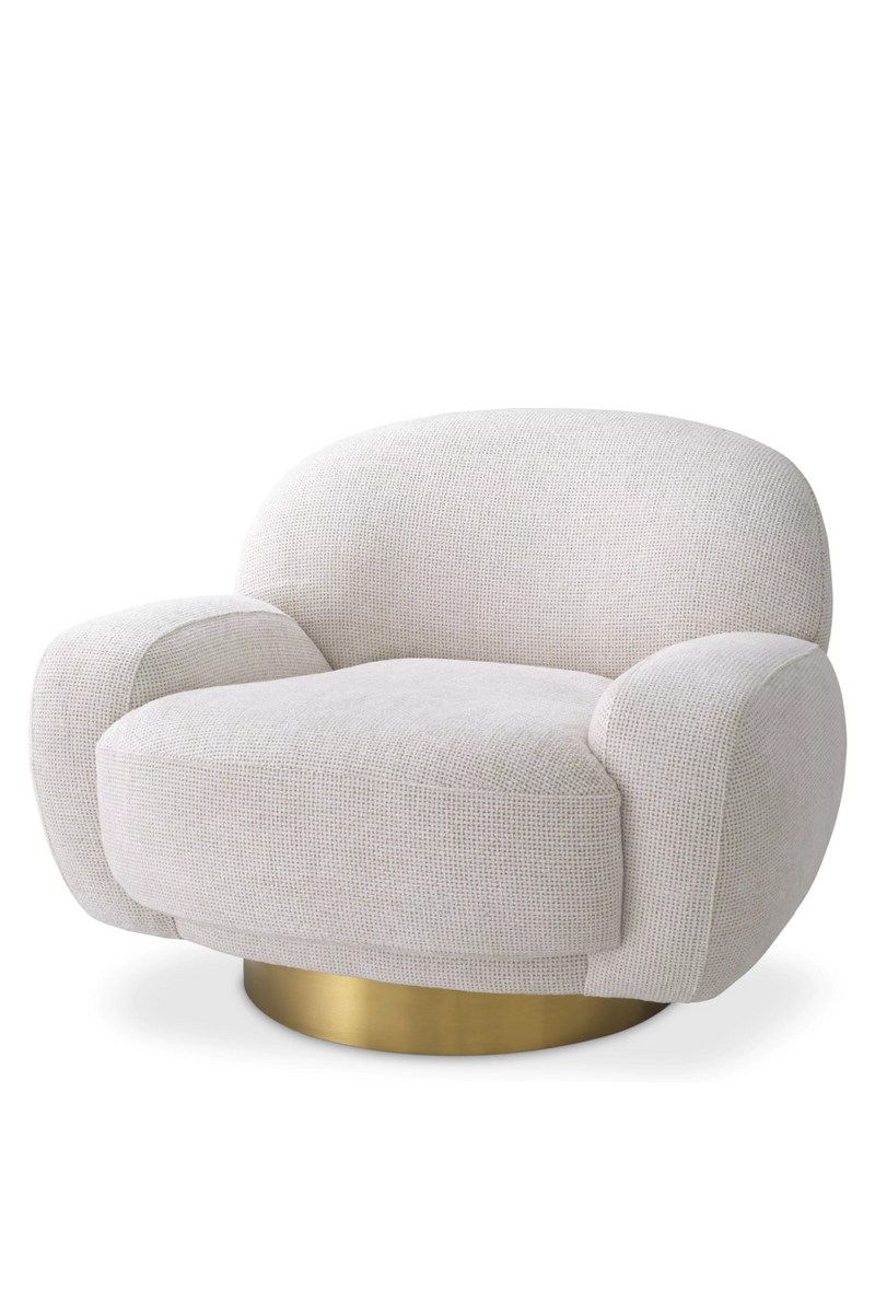 Organic Shape Swivel Lounge Chair | Eichholtz Udine | Eichholtzmiami.com