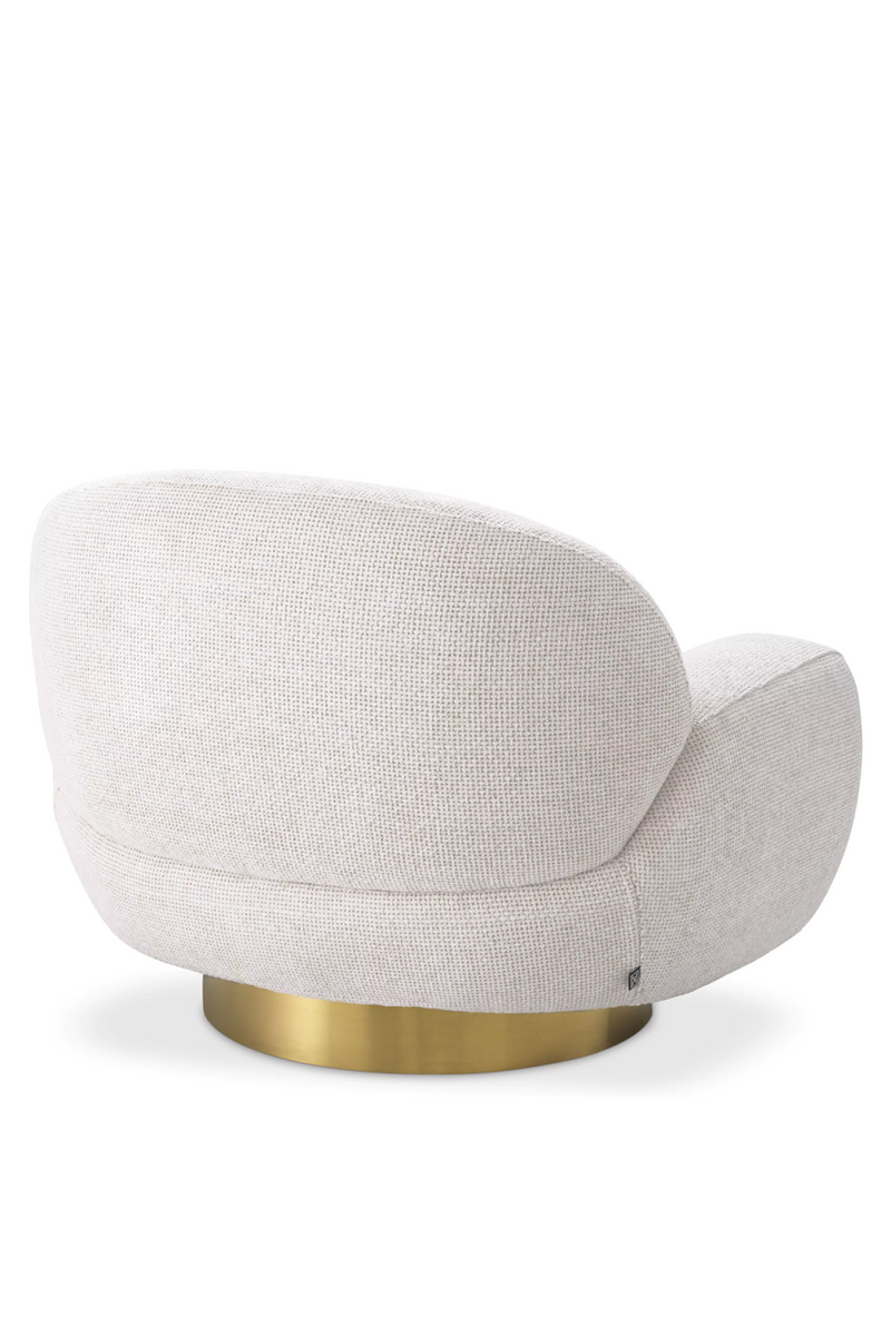 Organic Shape Swivel Lounge Chair | Eichholtz Udine | Eichholtzmiami.com