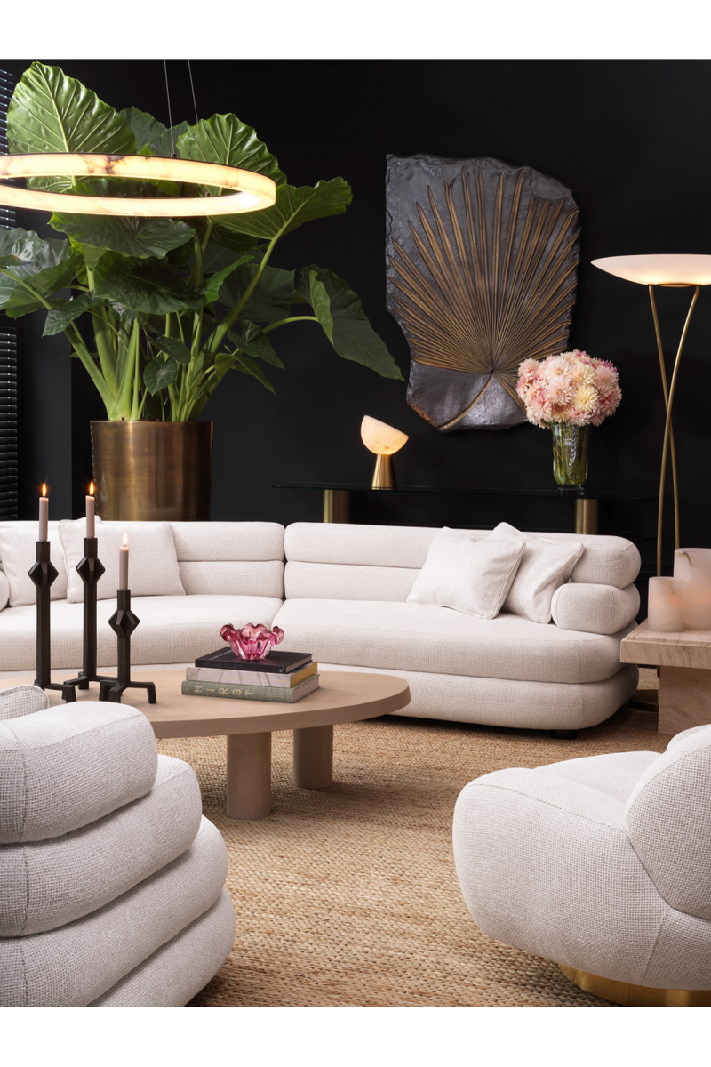 Organic Shape Swivel Lounge Chair | Eichholtz Udine | Eichholtzmiami.com