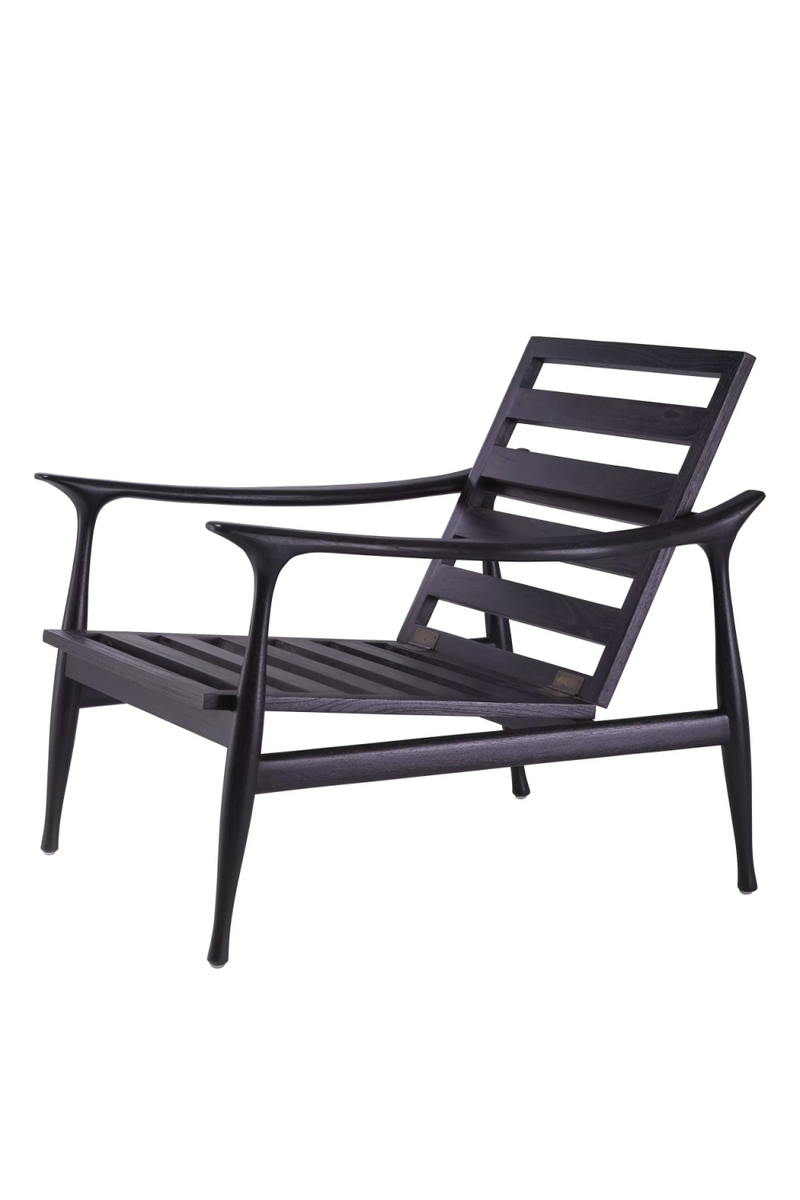 Wood Framed Bouclé Lounge Chair | Eichholtz Manzo | Eichholtzmiami.com