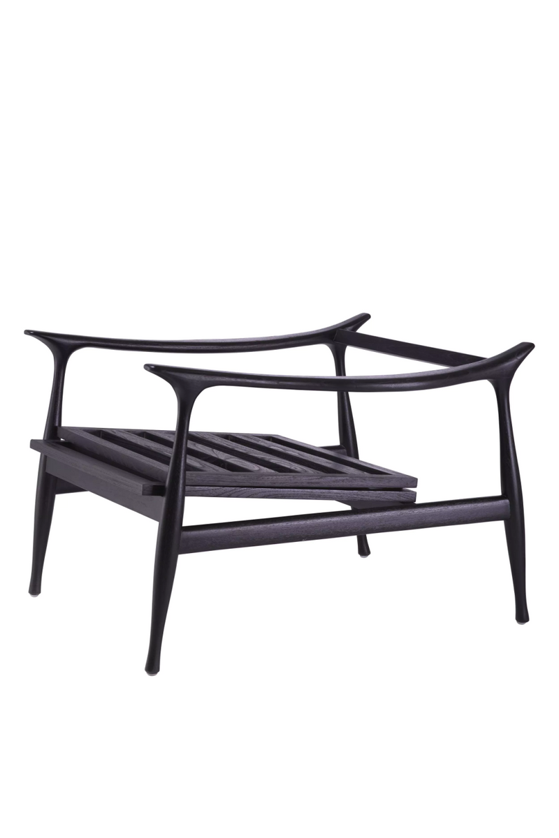 Wood Framed Bouclé Lounge Chair | Eichholtz Manzo | Eichholtzmiami.com