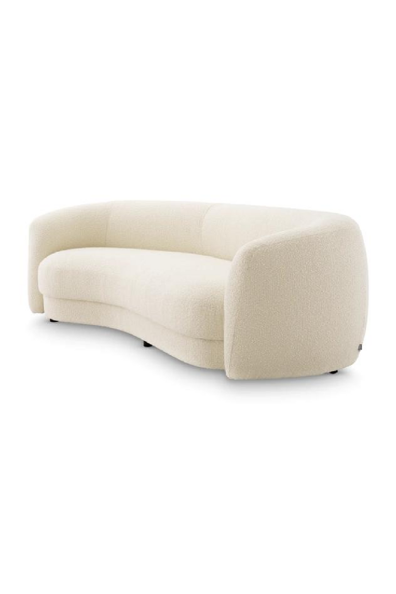 Boucle Curved Sofa | Eichholtz Blaine | Eichholtzmiami.com