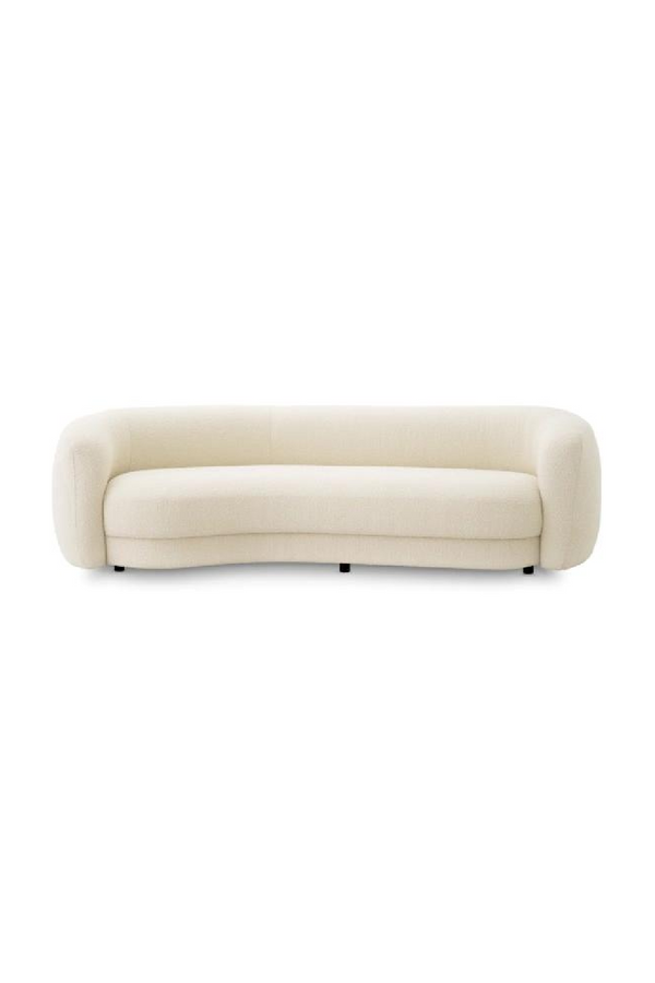 Boucle Curved Sofa | Eichholtz Blaine | Eichholtzmiami.com
