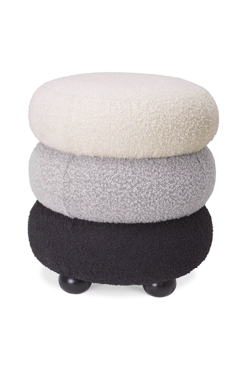 Upholstered Accent Stool | Eichholtz Tulum | Eichholtzmiami.com