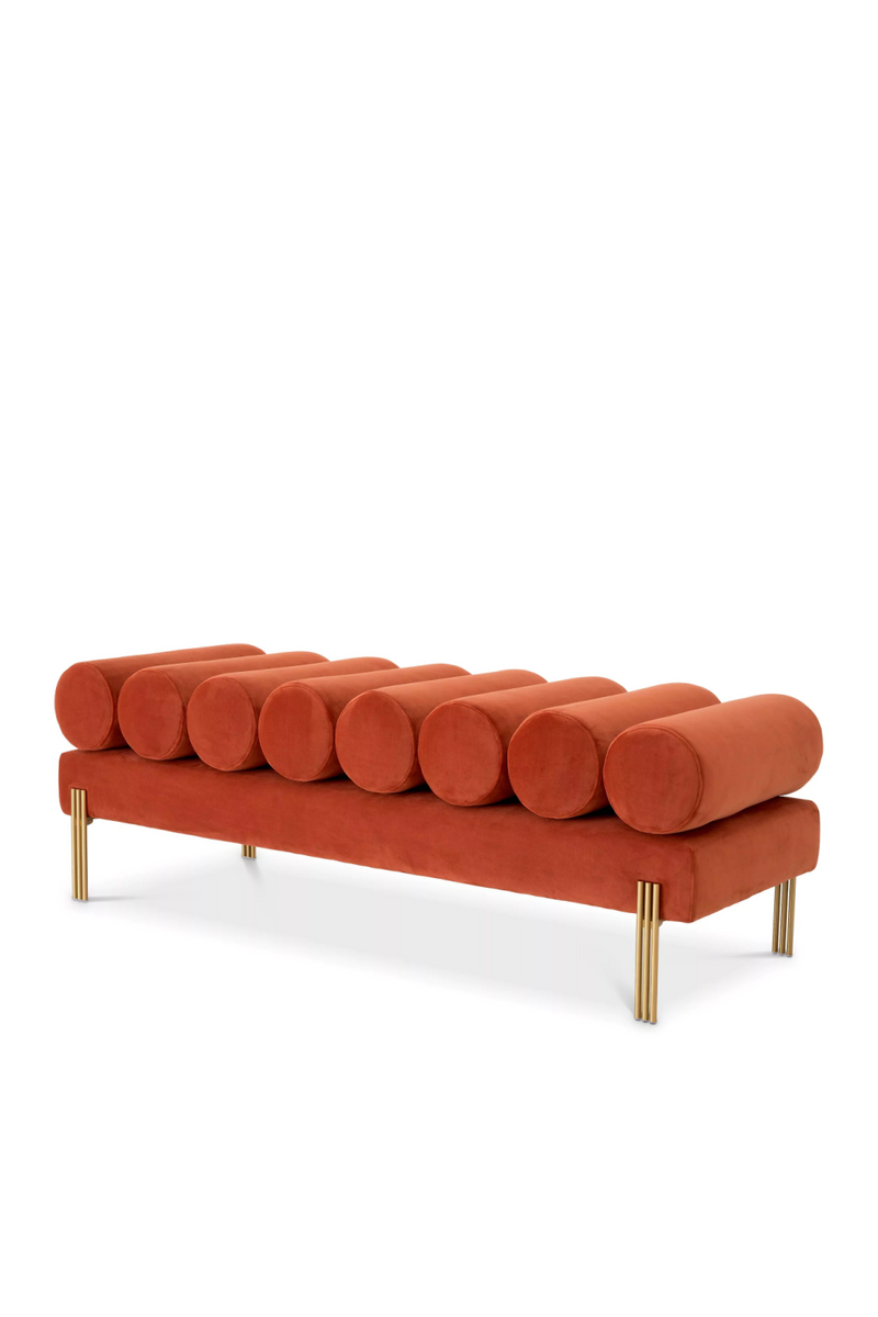 Velvet Art Deco Bench | Eichholtz Oxley | Eichholtzmiami.com