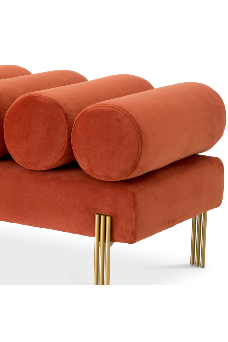 Velvet Art Deco Bench | Eichholtz Oxley | Eichholtzmiami.com