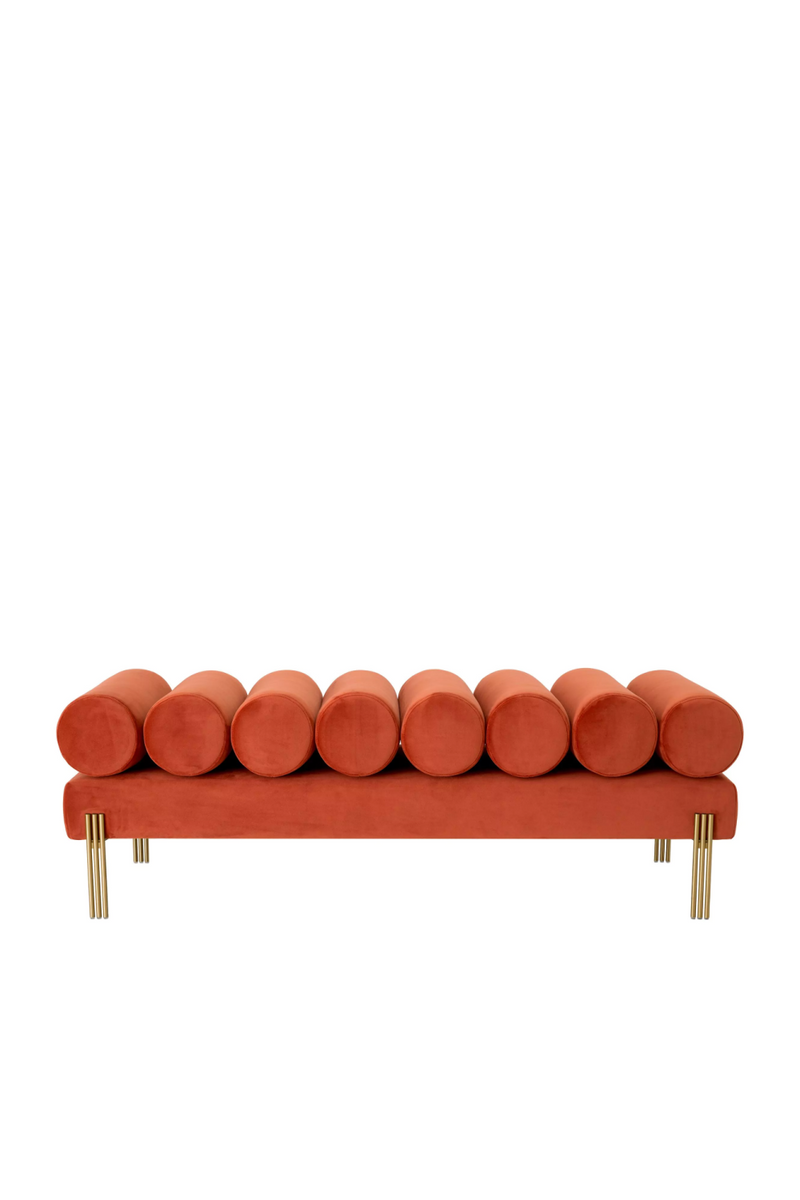 Velvet Art Deco Bench | Eichholtz Oxley | Eichholtzmiami.com