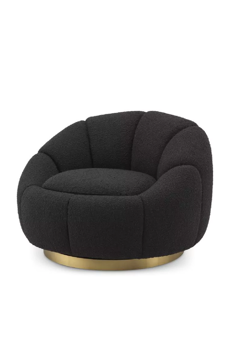 Modern Bouclé Swivel Chair | Eichholtz Inger | Eichholtzmiami.com