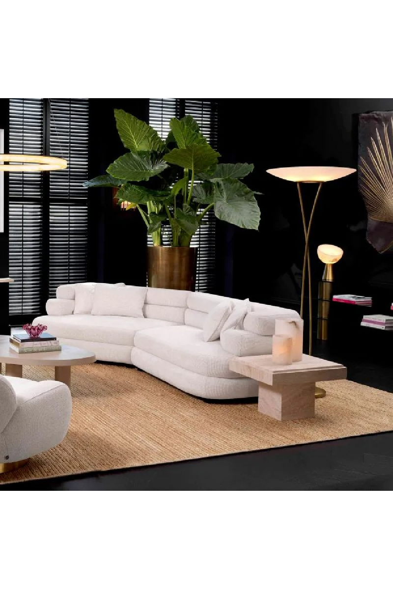 White Fabric Sofa | Eichholtz Malaga | Eichholtzmiami.com