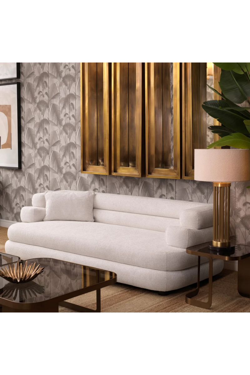 White Fabric Sofa | Eichholtz Malaga | Eichholtzmiami.com