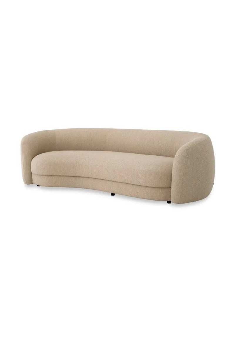 Boucle Curved Sofa | Eichholtz Blaine | Eichholtzmiami.com