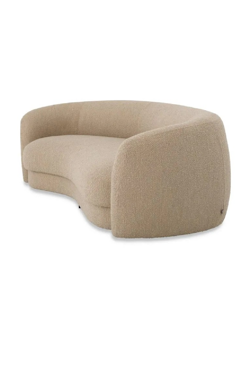 Boucle Curved Sofa | Eichholtz Blaine | Eichholtzmiami.com