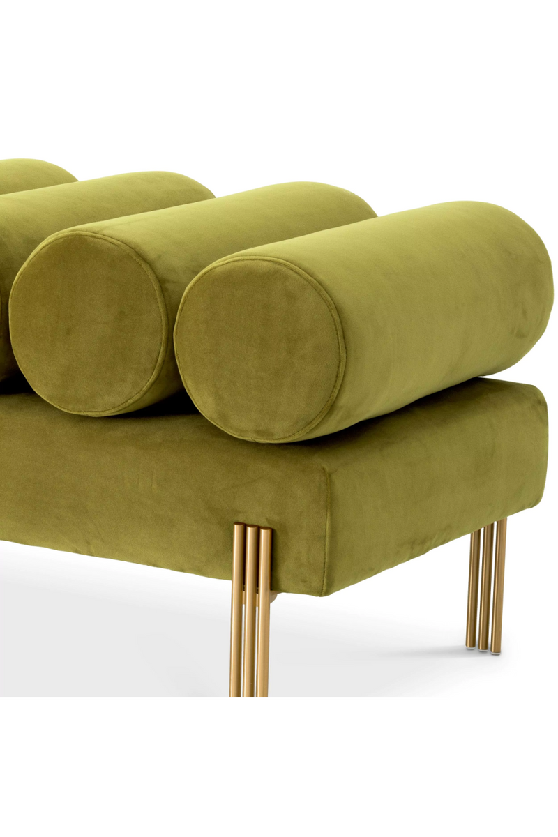 Velvet Art Deco Bench | Eichholtz Oxley | Eichholtzmiami.com