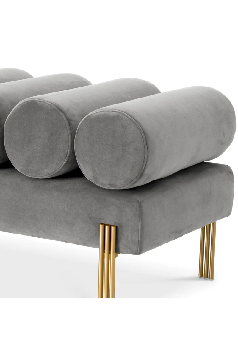 Velvet Art Deco Bench | Eichholtz Oxley | Eichholtzmiami.com