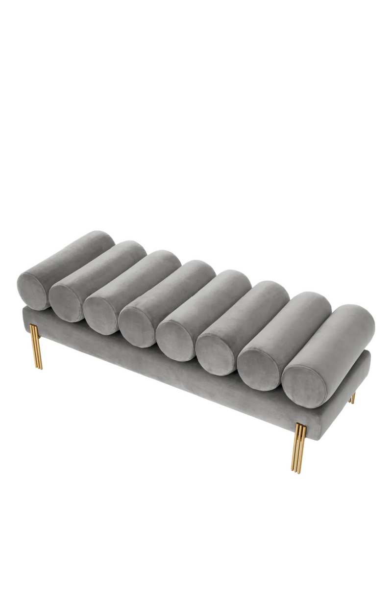 Velvet Art Deco Bench | Eichholtz Oxley | Eichholtzmiami.com