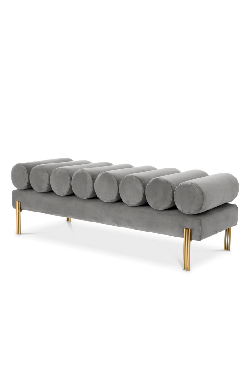 Velvet Art Deco Bench | Eichholtz Oxley | Eichholtzmiami.com
