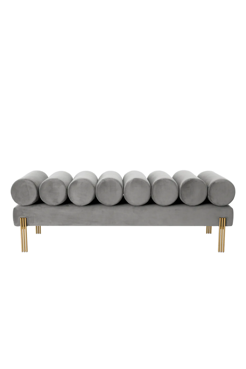 Velvet Art Deco Bench | Eichholtz Oxley | Eichholtzmiami.com