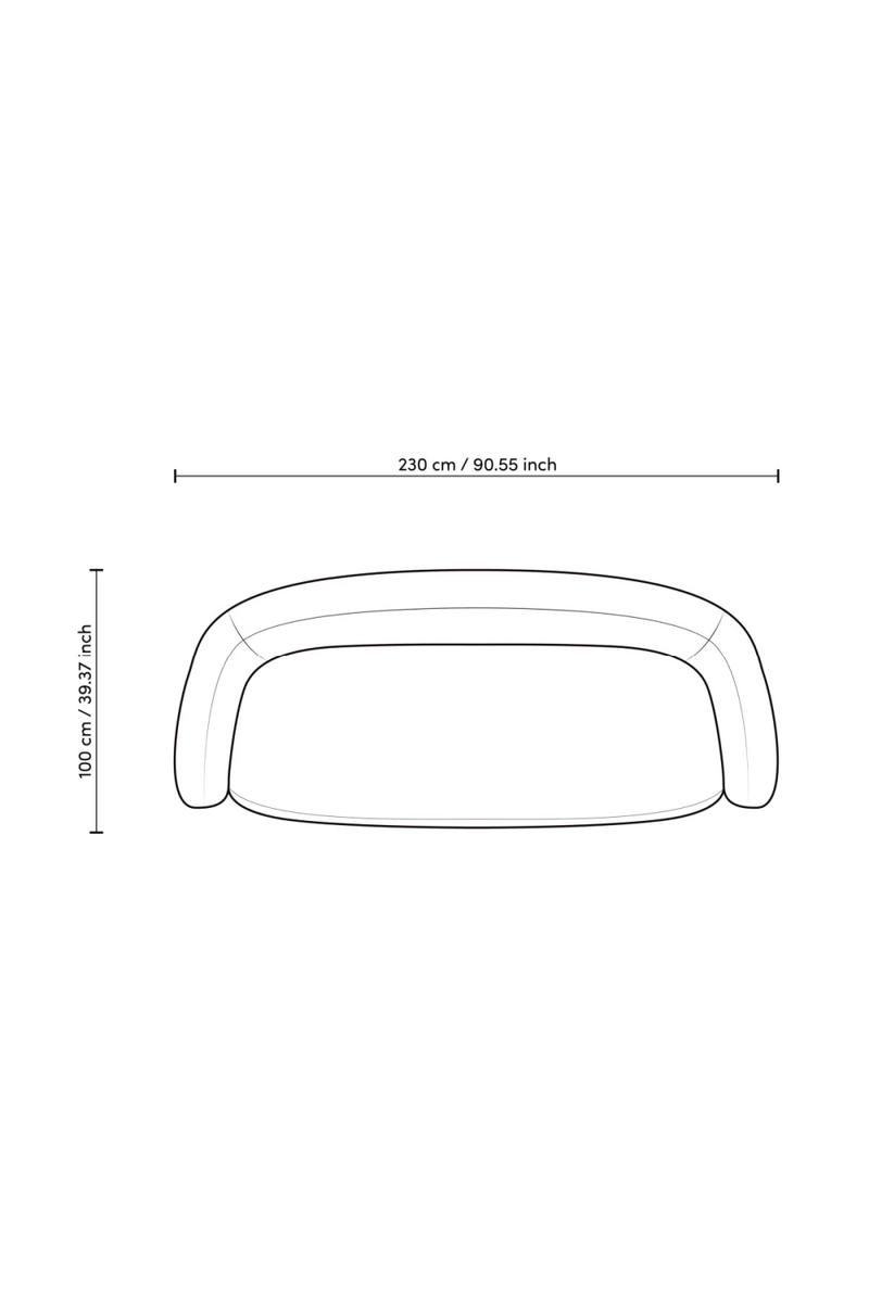 White Modern Sofa | Eichholtz Novelle | Eichholtzmiami.com
