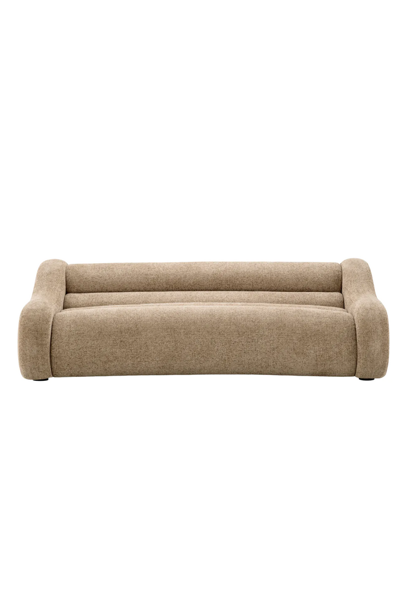 Beige Curved Sofa | Eichholtz Carbone | Eichholtzmiami.com