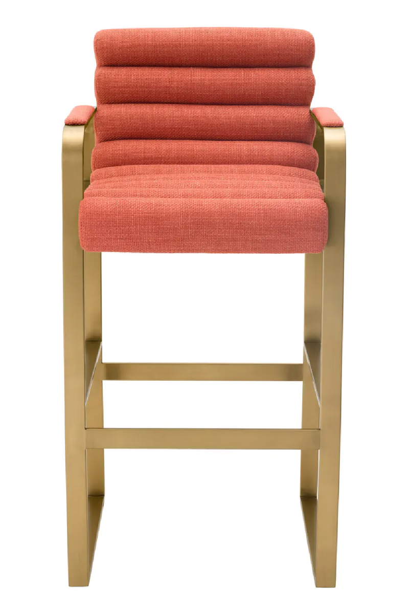 Padded Modern Bar Stool | Eichholtz Olsen | Eichholtzmiami.com
