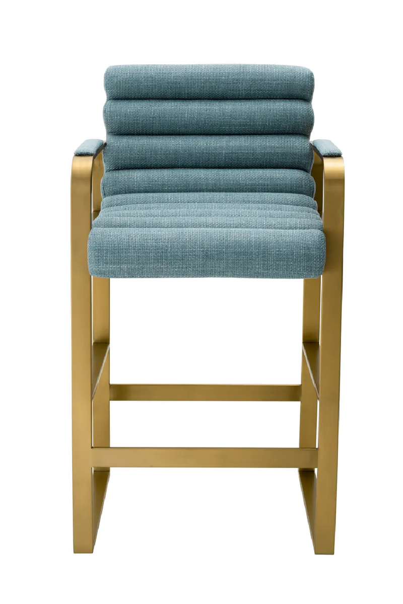 Padded Modern Counter Stool | Eichholtz Olsen | Eichholtzmiami.com
