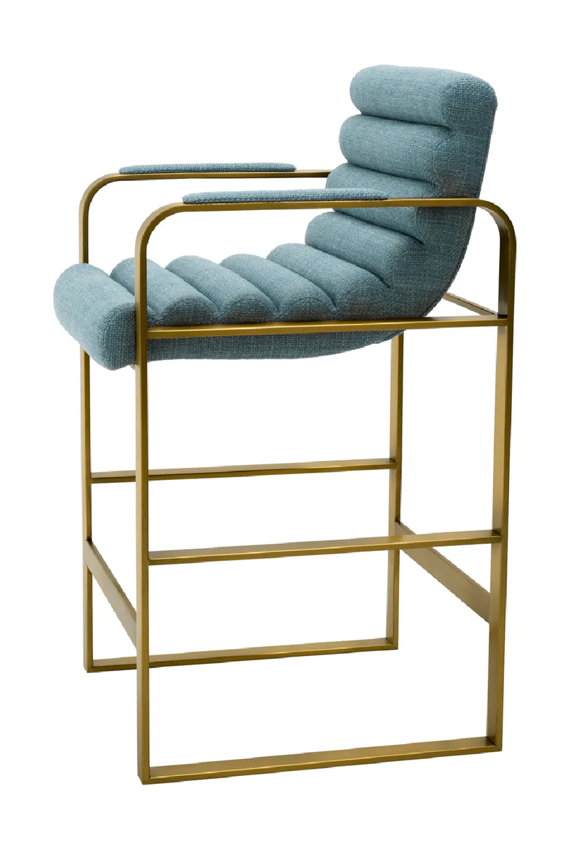 Padded Modern Counter Stool | Eichholtz Olsen | Eichholtzmiami.com
