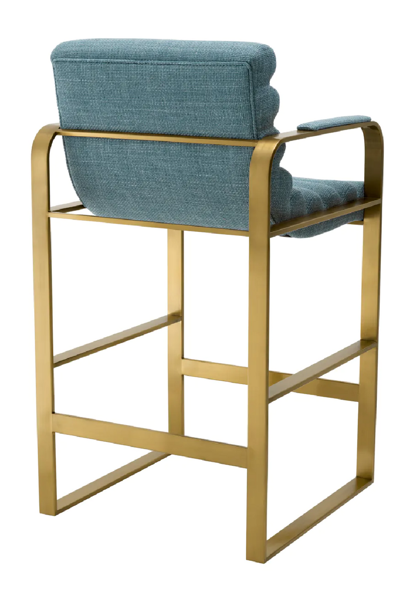 Padded Modern Counter Stool | Eichholtz Olsen | Eichholtzmiami.com
