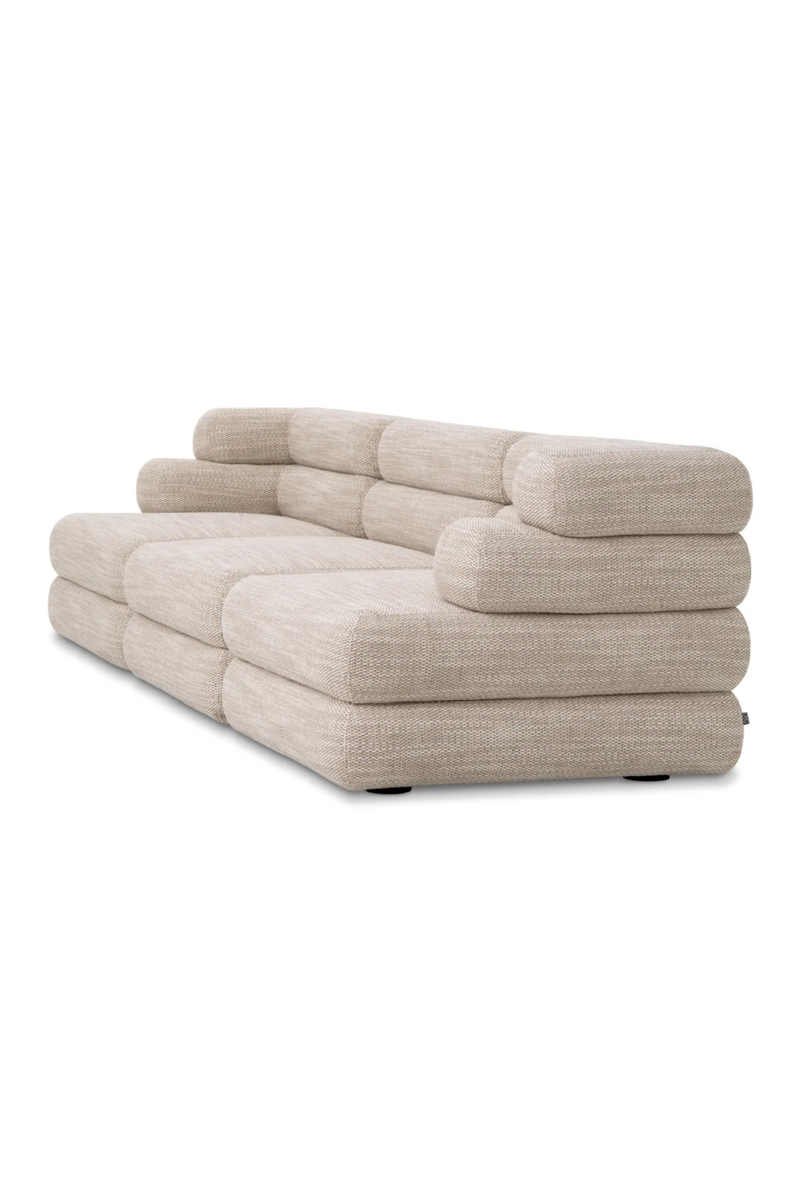  Beige Tiered Modular Sofa | Eichholtz Malaga | Eichholtzmiami.com