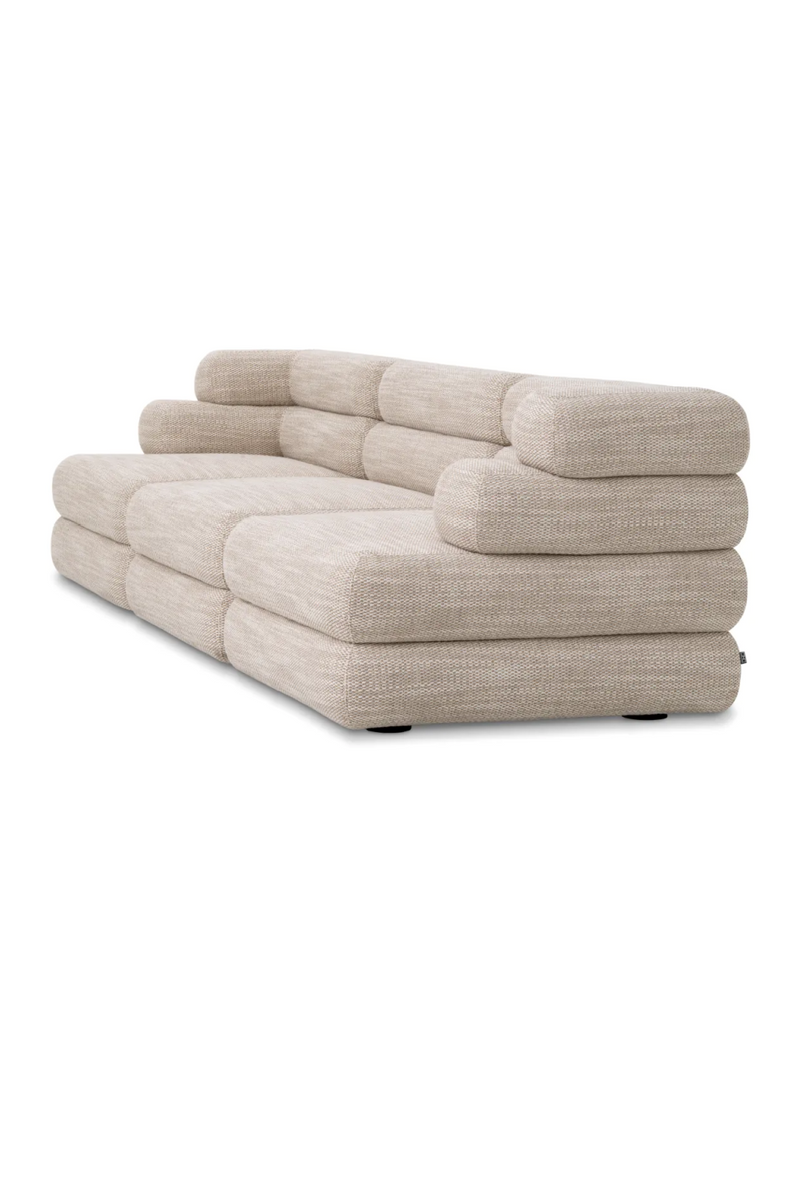  Beige Tiered Modular Sofa | Eichholtz Malaga | Eichholtzmiami.com