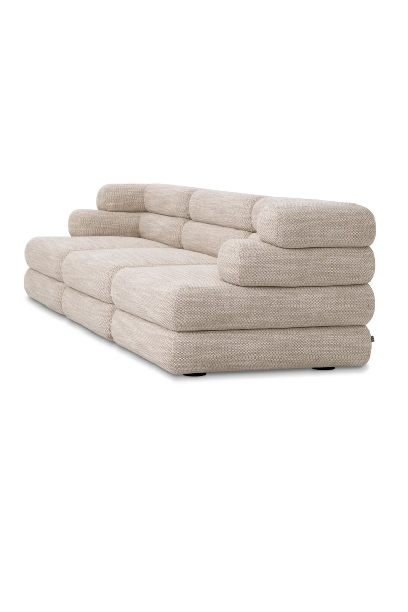  Beige Tiered Modular Sofa | Eichholtz Malaga | Eichholtzmiami.com