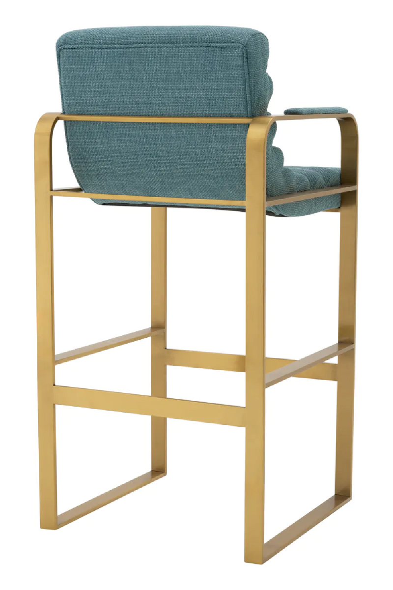 Padded Modern Bar Stool | Eichholtz Olsen | Eichholtzmiami.com
